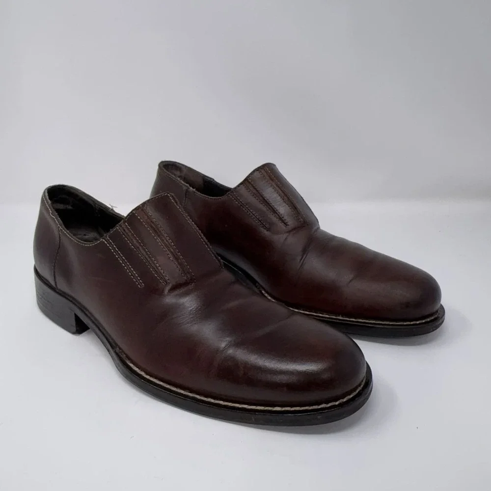 Cole Haan Dylan Slip on Shoes Men's Size 8 Ventian Toe Loafers Preppy‎ Academia